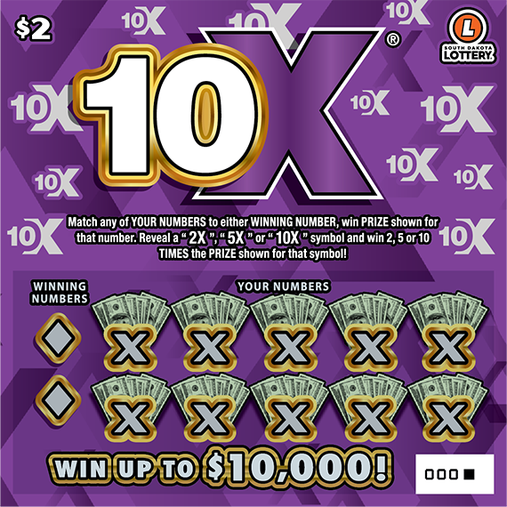 10X scratch game